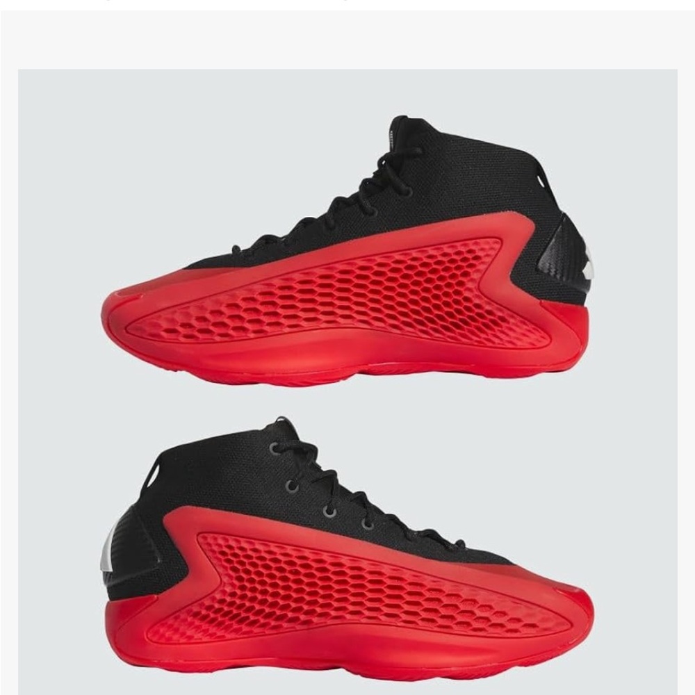 adidas Men's Athletic Shoes Anthony Edward’s  - Black and White